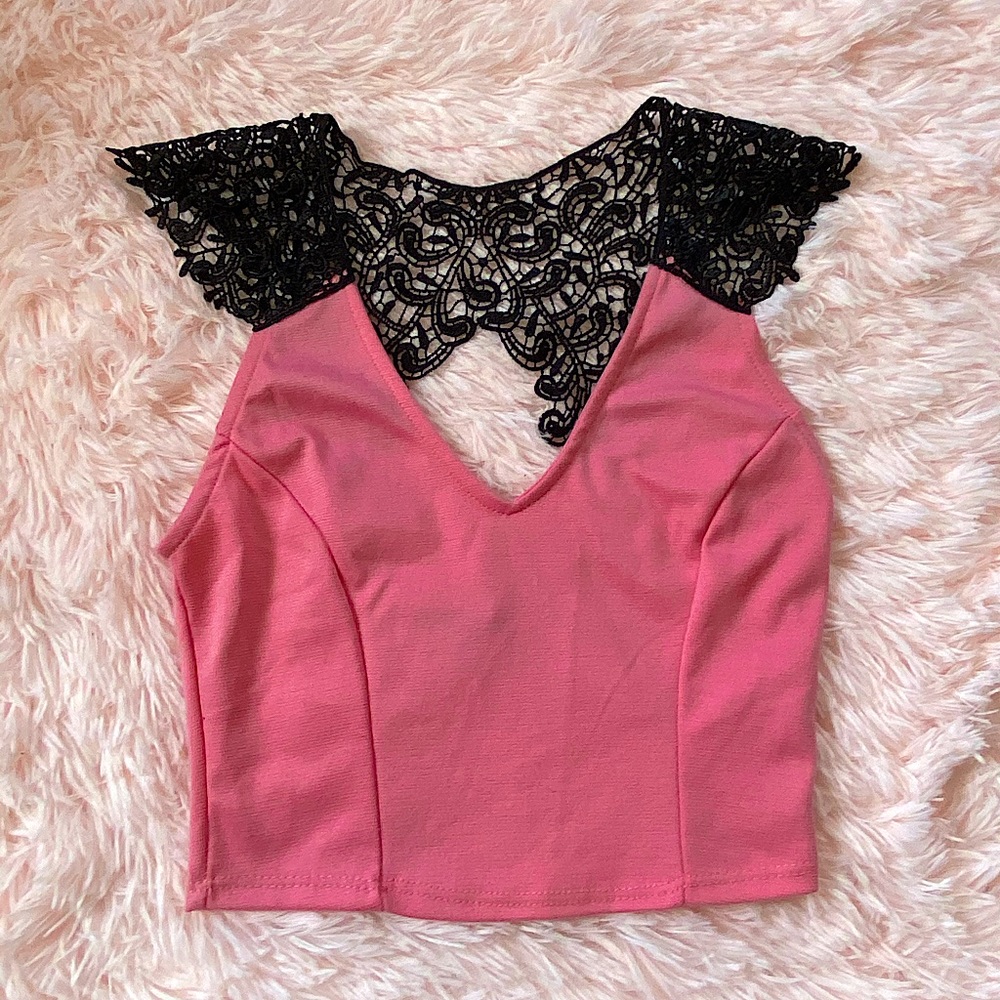 Off the shoulder, dressy crop top